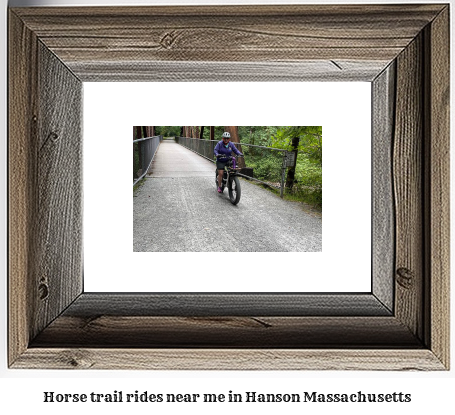 horse trail rides near me in Hanson, Massachusetts